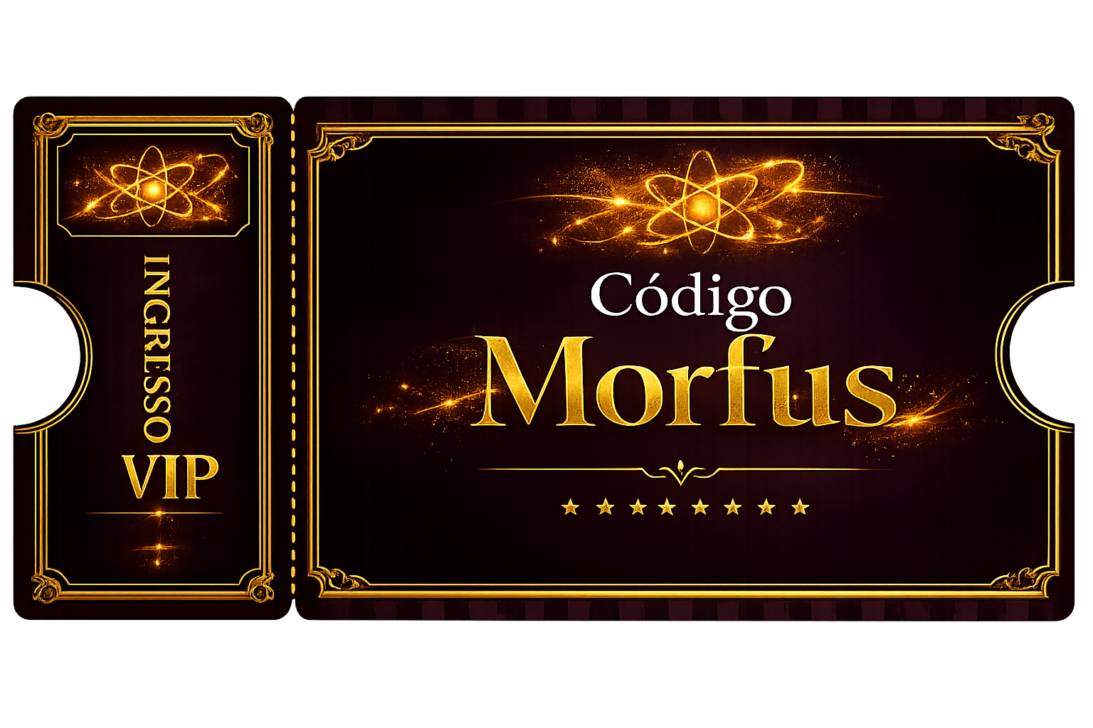 Ingresso VIP — Código Morfus