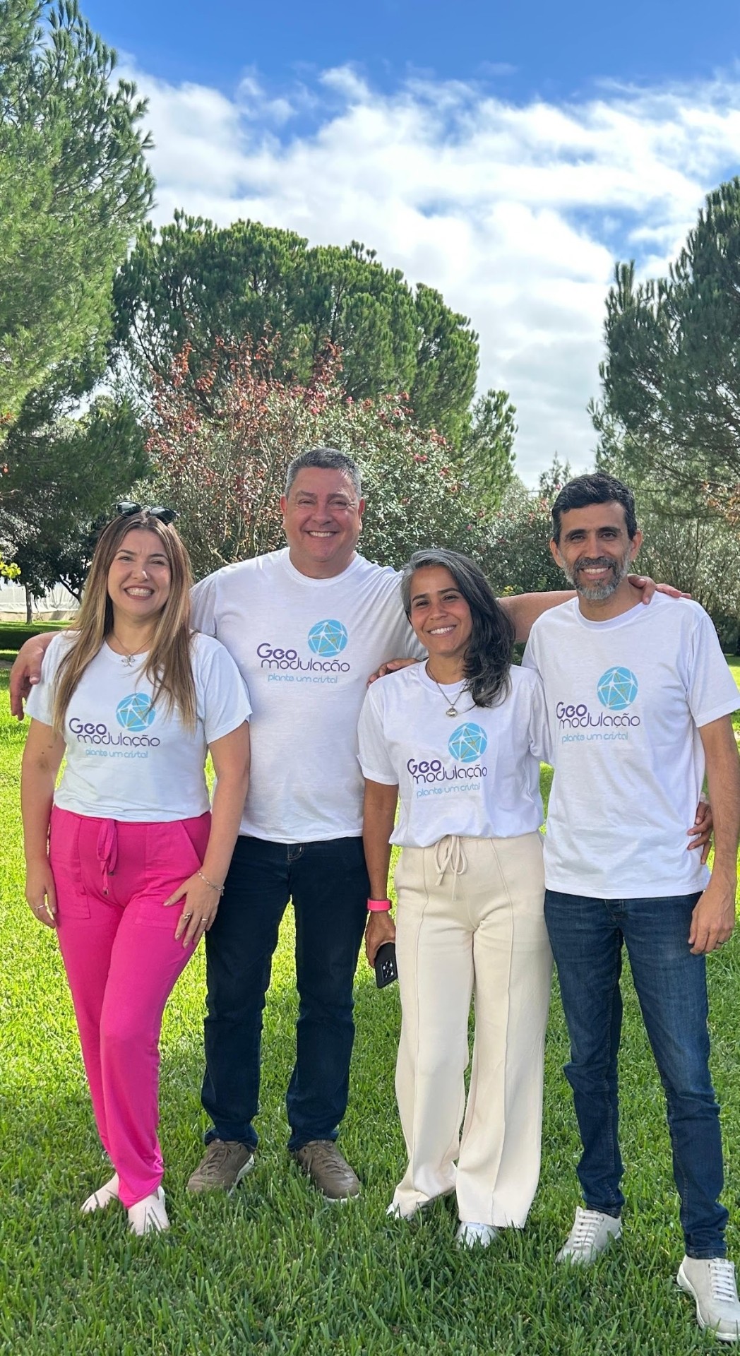 Os quatro professores do Código Morfus juntos